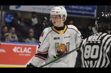 Brandt Clarke (OHL) scores first professional goal in Slovakia (Top 2021 Draft Prospect)