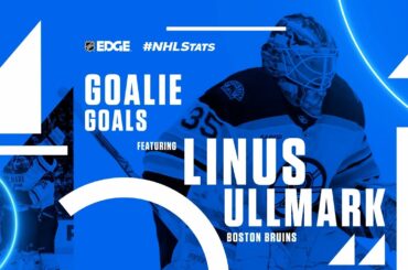 Linus Ullmark's goalie goal by the numbers | NHL EDGE