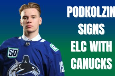 Canucks news: Vasili Podkolzin signs entry level contract, Ask Me Anything