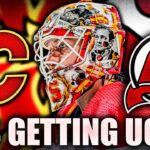 JACOB MARKSTROM CALLS OUT CALGARY FLAMES MANAGEMENT + HUGE NEW JERSEY DEVILS TRADE UPDATE