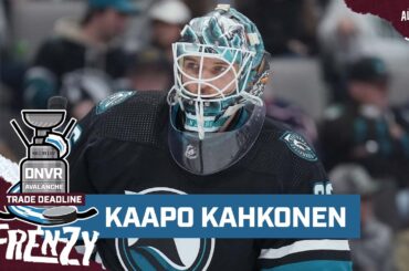 Kaapo Kahkonen Trade Fixes Avalanche Goalie Rooms | NHL Trade Deadline