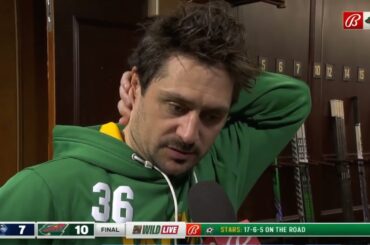 Mats Zuccarello PostGame Interview | Vancouver Canucks vs Minnesota Wild