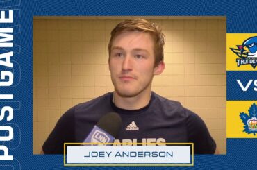 Joey Anderson Post Game | Toronto Marlies at Springfield Thunderbirds | December 10, 2021