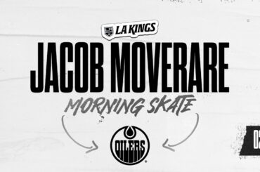 Defenseman Jacob Moverare | 02.26.24 Morning Media before LA Kings face Edmonton Oilers