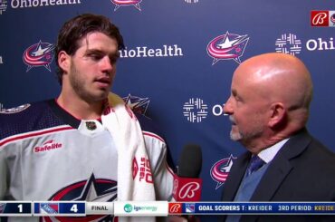 Cole Sillinger: "It was a hard-fought battle...just too short."