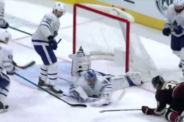 Frederik Andersen Pro Read: Finding loose puck and reading release