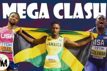 Ackeem Blake 🚀Readies Himself  For Lyles and Coleman In Semi 60m Men's Indoor World Championship 🤯🤯