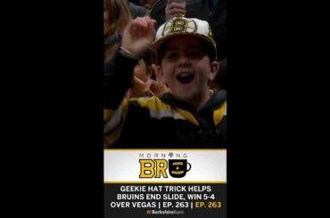 Morgan Geekie's Hat Trick In Bruins Win Over Vegas Golden Knights