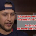 Brandon Montour, Panthers Postgame: Florida 4, Detroit Red Wings 0