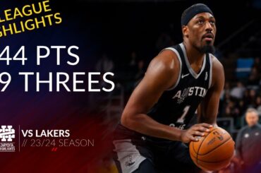 Paul Watson 44 pts 9 threes vs Lakers 2324 season