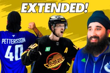 Elias Pettersson Signs His Contract Extension!