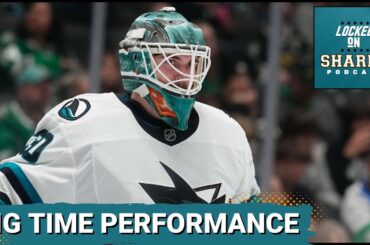 Magnus Chrona Makes A BIG TIME Statement In San Jose Sharks 3-2 Shootout Loss To The Dallas Stars