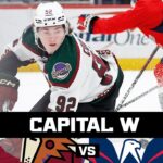 Dylan Guenther shines in Arizona Coyotes’ win over Washington Capitals