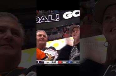 GOAL Isac Lundestrom Anaheim Ducks v Nashville Predators 2-4 NHL 2023-24#shorts