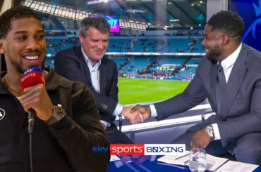 "I'd eat you for lunch" 😂 | Who would AJ back in a boxing match between Micah and Roy?