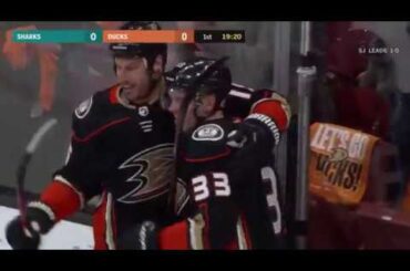 Jakob Silfverberg Goal vs SJS 04-14-2018