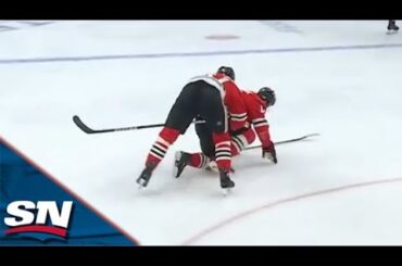 Adam Fox Gifts Chris Kreider Open Net As Rangers Take Advantage Of Broken Skate Blade