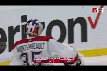 Anton Lundell shootout winner vs Montreal