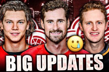 TERRIBLE RED WINGS NEWS + LOTS OF DETROIT TRADE UPDATES, SIGNING TALK & RUMOURS