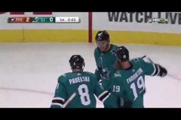 Kevin Labanc First Goal vs PHI October 4, 2017