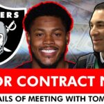 MAJOR Josh Jacobs News On Contract Situation + FULL DETAILS Of Las Vegas’ Meeting With Jacobs’ Team