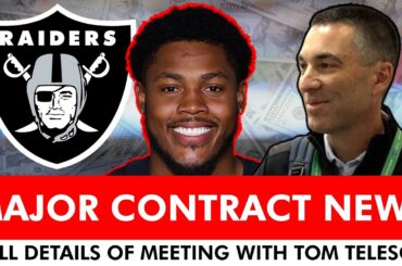 MAJOR Josh Jacobs News On Contract Situation + FULL DETAILS Of Las Vegas’ Meeting With Jacobs’ Team