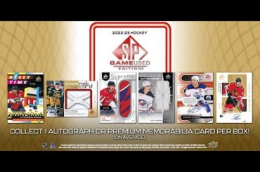 Break#4214 | 9 Boxes (1/2 Case) 2022-23 SP GAME USED HOCKEY ** PYT ** BOUNTY IS AT $2700**