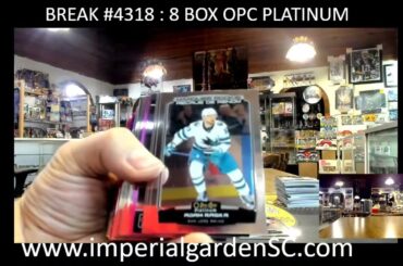 BREAK #4318 : 8 BOX 2022-23 #upperdeck OPC PLATINUM NHL HOCKEY BOX CASE BREAK