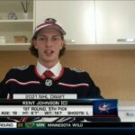Kent Johnson Post-Selection Interview (2021 NHL Draft)