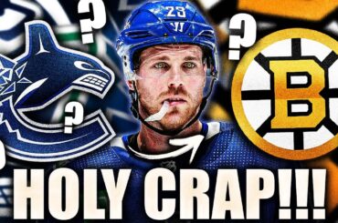 CANUCKS MIGHT TRADE ELIAS LINDHOLM TO THE BOSTON BRUINS… HOLY CRAP