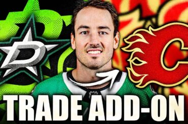 WE NOW HAVE AN ADD-ON TO THE CHRIS TANEV TRADE… CALGARY FLAMES GET ANOTHER D-MAN FROM DALLAS STARS