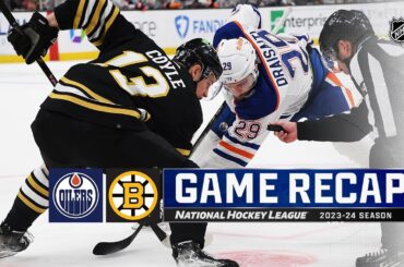 Oilers @ Bruins 3/5 | NHL Highlights 2024