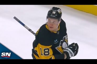 Jesse Puljujarvi Beats Jet Greaves With Quick Release For First Goal As A Penguin