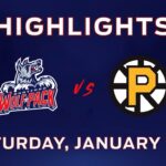 1.13.2024 Hartford Wolf Pack vs Providence Bruins