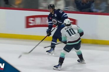 Mark Scheifele Sets Up Kyle Connor Goal With Sweet Feed To Record 700th Career Point