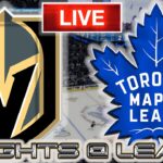 Vegas Golden Knights vs Toronto Maple Leafs LIVE Stream Game Audio | NHL LIVE Stream Gamecast & Chat