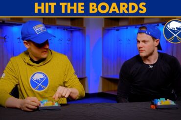 "Just Had to Turn My Brains On" | Henri Jokiharju And Eric Robinson Hit The Boards | Buffalo Sabres
