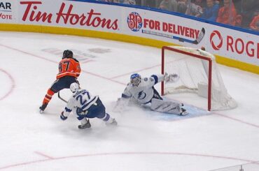 Andrei Vasilevskiy's save-of-the-year candidate on Connor McDavid