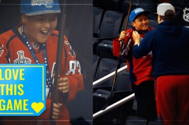 T.J. Oshie leaves fan in utter disbelief after gifting stick