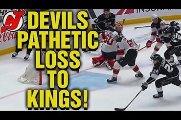 RANT about NJ Devils PATHETIC EFFORT In 5-1 LOSS In Must Win Game To Kings! Fire Ruff & Fitzgerald?