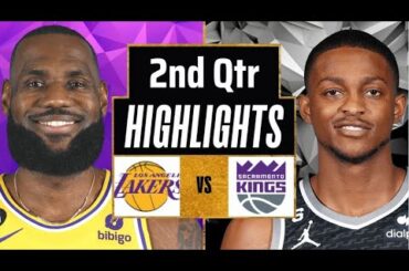 Los Angeles Lakers vs Sacramento Kings Full Highlights 2nd QTR | Mar 6 | 2024 NBA Regular Season