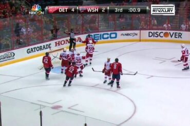 Luke Glendening's Defensive Instinct vs Alexander Ovechkin's Patience
