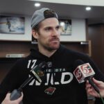 Marcus Foligno discusses recovery from injury, spending time with family
