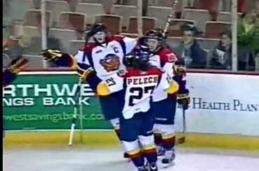 Adam Pelech PP Assist (Connor Brown Goal) vs. Sault Ste Marie 10-26-12