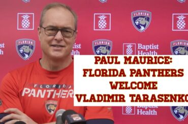 Paul Maurice, Panthers Pregame: Philadephia Flyers at Florida