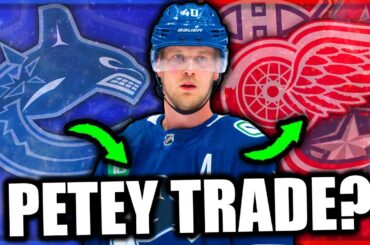 ELIAS PETTERSSON PULLING A "MATTHEW TKACHUK"...?