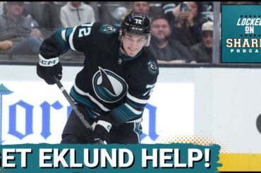William Eklund Needs Some Help As The Sharks Get Smashed By Nashville 4-2