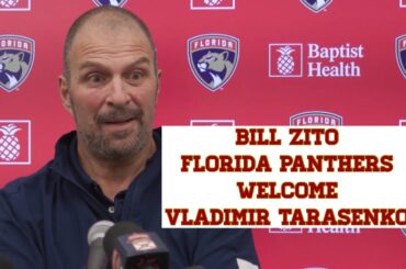Bill Zito, Florida Panthers General Manager: Day After Acquiring Vladimir Tarasenko