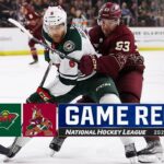 Wild @ Coyotes 3/7 | NHL Highlights 2024
