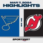 NHL Highlights | Blues vs. Devils - March 7, 2024